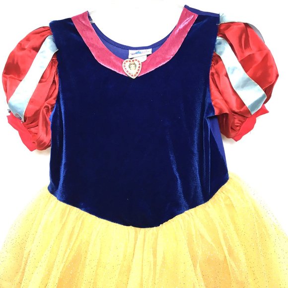 Snow White Princess Costume Dress Disneyland Girls Sz Large 10 - 12 Hall… - Picture 2 of 11